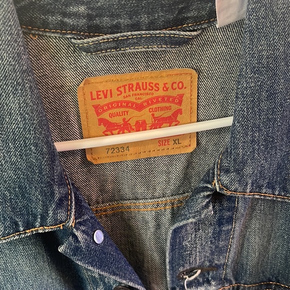 Levis Original Trucker Jacket size XL - Picture 3 of 4